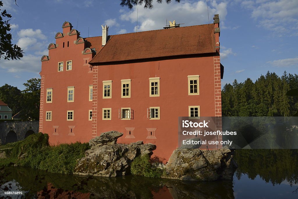 Schloss Cervená Lhota in der Tschechischen Republik - Lizenzfrei Architektur Stock-Foto