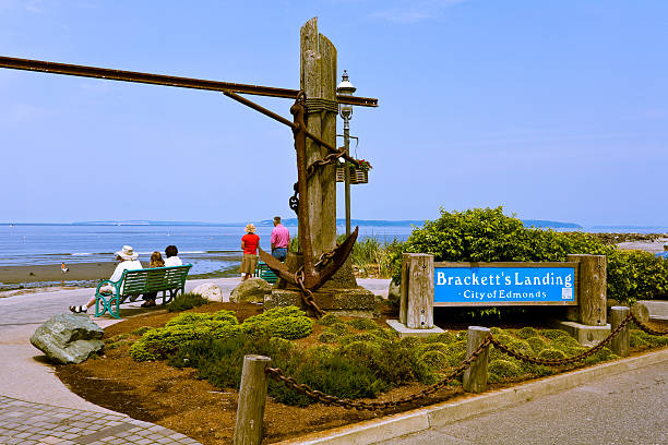 brackett's landing edmonds - edmonds fotografías e imágenes de stock