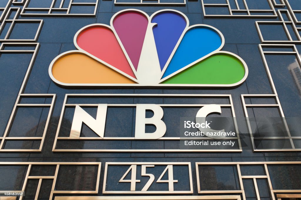 NBC Tower się w Chicago - Zbiór zdjęć royalty-free (NBCUniversal)