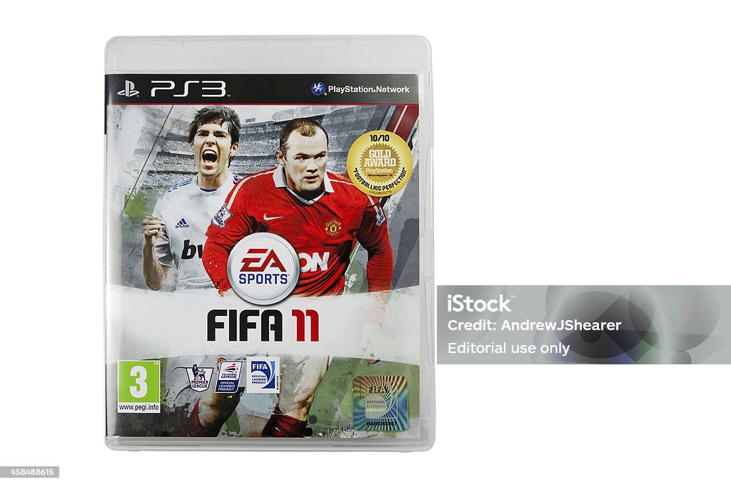 PS3 Fifa de 2011 - Foto de stock de Videogame royalty-free