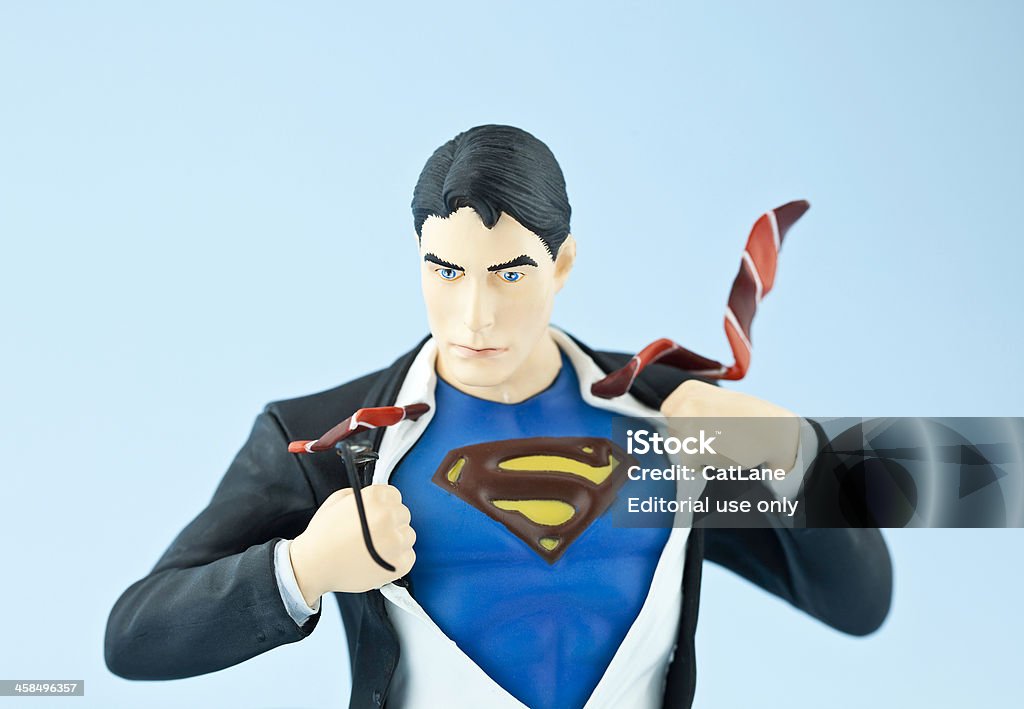 Clark Kent się Superman - Zbiór zdjęć royalty-free (Bajka)