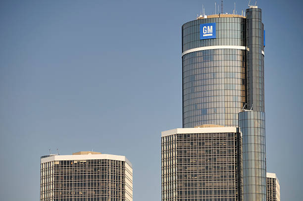 General Motors World Headquarters stock photo
