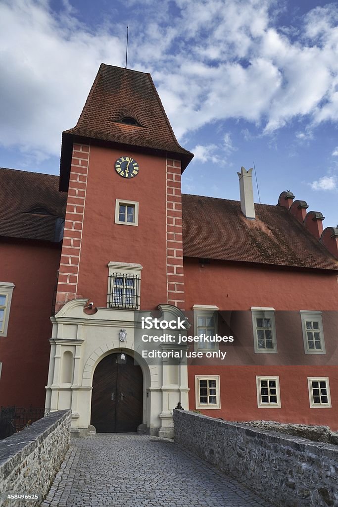 Castelo Cervena Lhota - Foto de stock de Arquitetura royalty-free