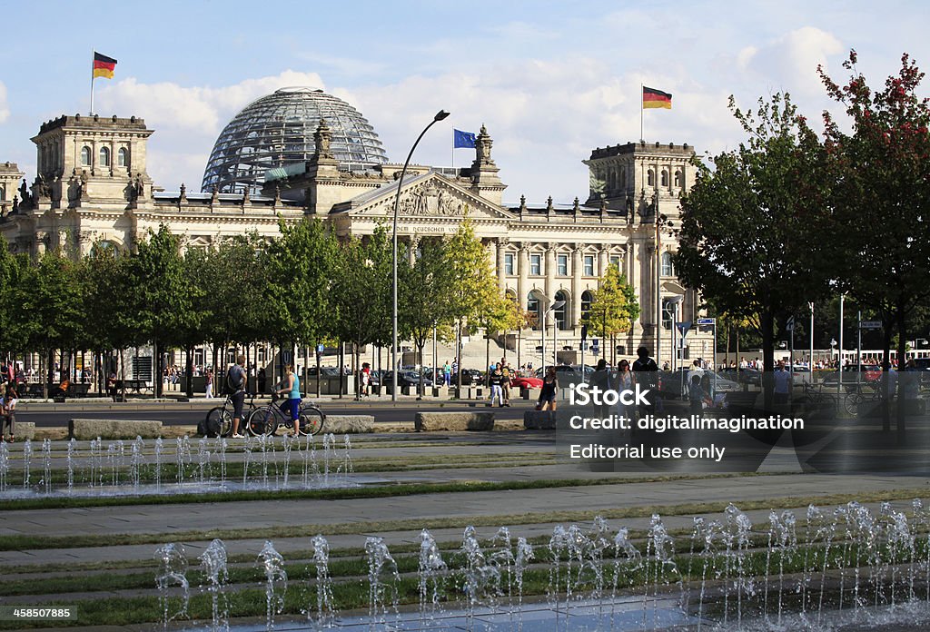 Der Reichstag, Berlim - Foto de stock de Alemanha royalty-free