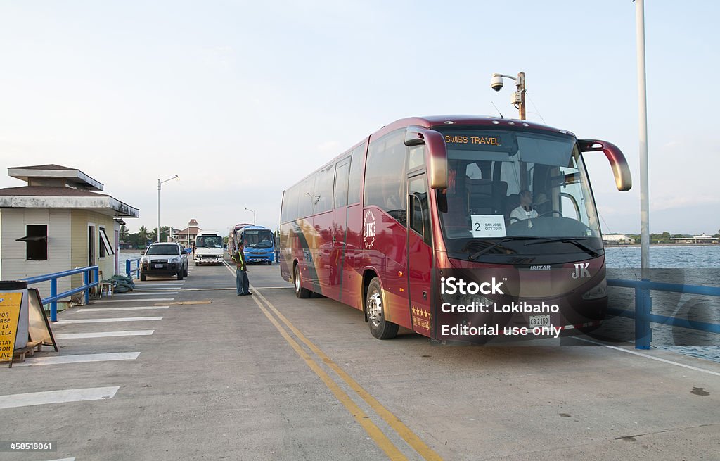 Restituzione autobus turistico - Foto stock royalty-free di America Centrale