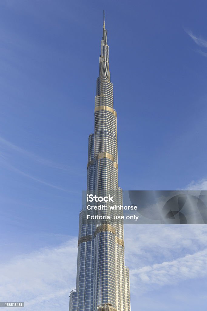 Burj Dubai em Dubai - Royalty-free Ao Ar Livre Foto de stock