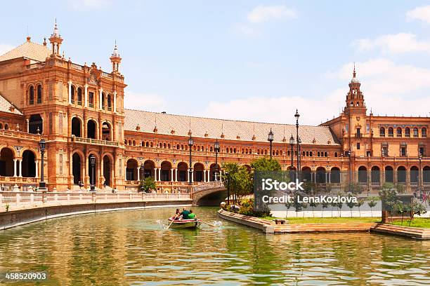 Plaza Esnana In Seville Spain Stock Photo - Download Image Now - Seville, Adult, Andalusia