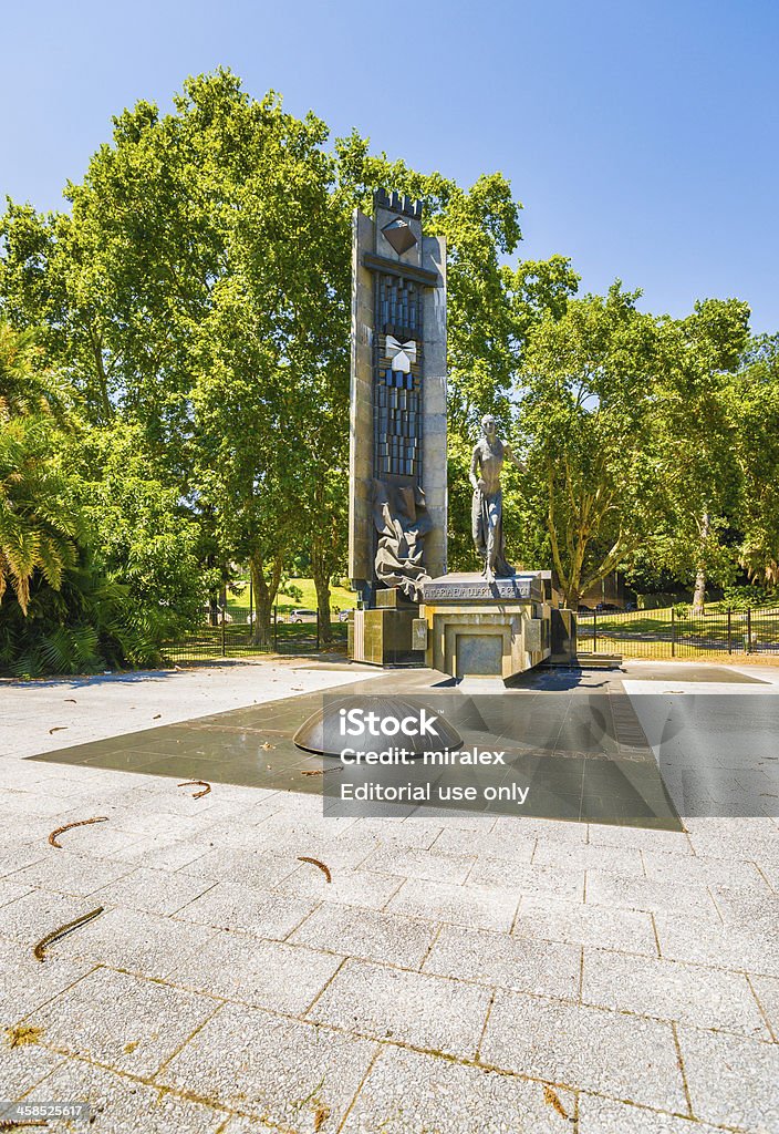 Bronze-Denkmal von'Evita Perón in Buenos Aires - Lizenzfrei Architektonisches Detail Stock-Foto