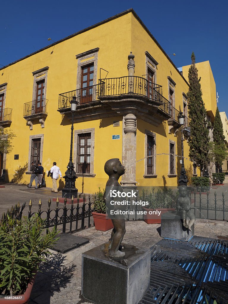 Fontana di Guadalajara, Messico - Foto stock royalty-free di Ambientazione esterna