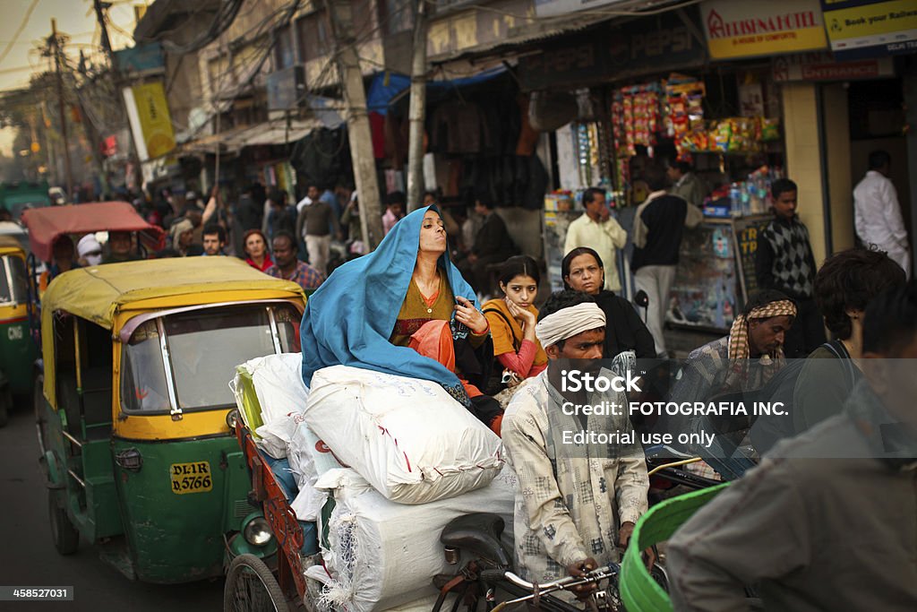Market Street in Neu-Delhi - Lizenzfrei Indien Stock-Foto