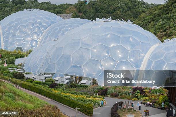 Eden Project Geodesic Domes Stock Photo - Download Image Now - Eden Project, Geodesic Dome, Architectural Dome