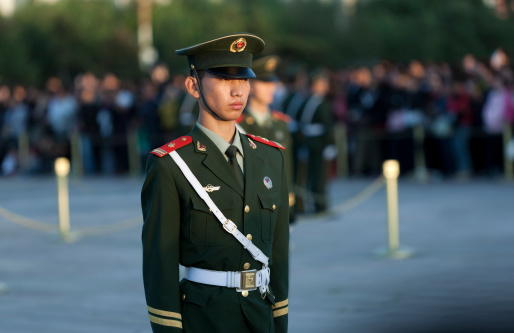 Memorial in Alexander Garden nearby Kremlin wall in Moscow, Russia. Selective focus