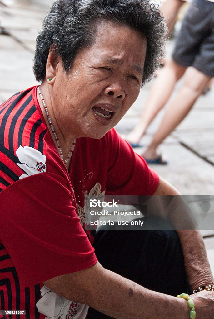 Senior Chinês mulheres Malásia - Royalty-free Adulto Foto de stock