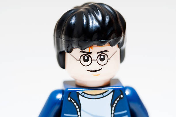 harry potter minifiguren als - harry potter kunstwerkname stock-fotos und bilder