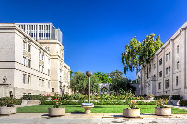 Caltech Main Entrance stock photo