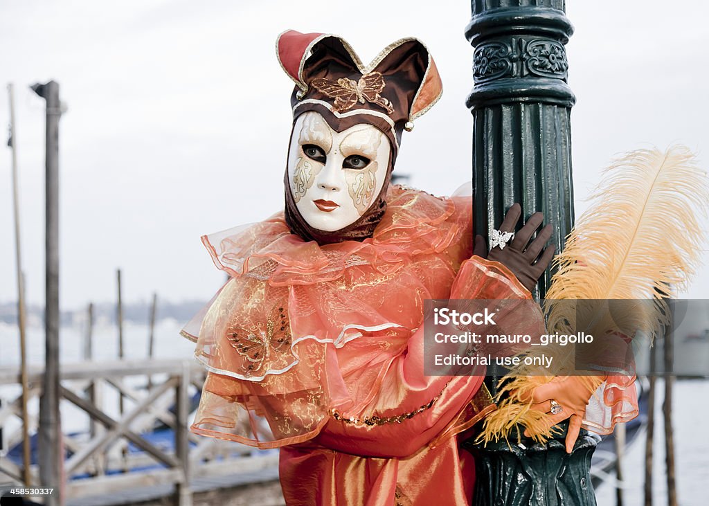 Maschera di carnevale di Venezia - Foto stock royalty-free di Abbigliamento