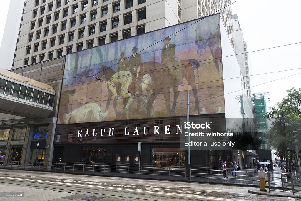 Ralph Lauren - Lizenzfrei Geschäft Stock-Foto