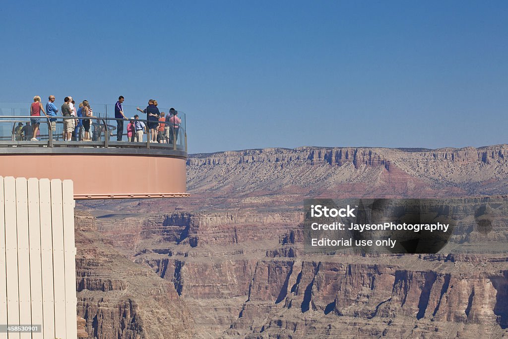 O Grand Canyon passarela - Foto de stock de Passadiço royalty-free