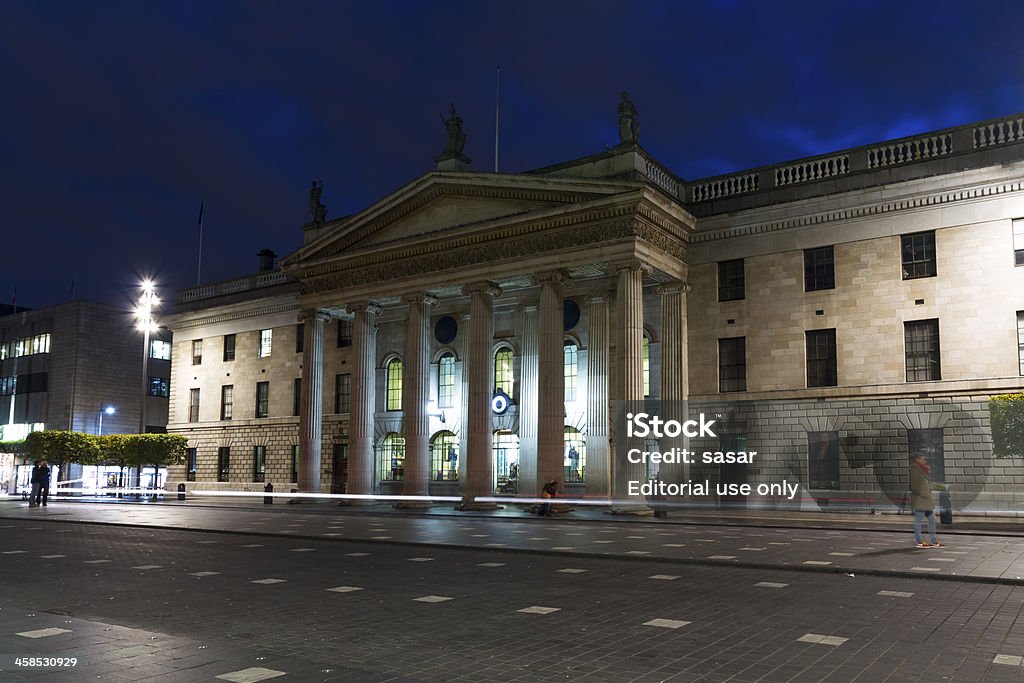 Dublin Post Gebäude - Lizenzfrei Abenddämmerung Stock-Foto