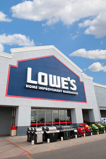 Lowe's Home Improvement Warehouse stock photo