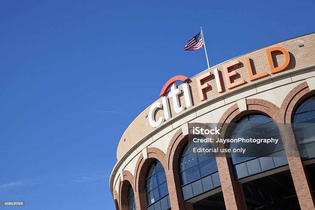 Stade Citi Field de New York City - Photo de Ligue majeure de baseball libre de droits