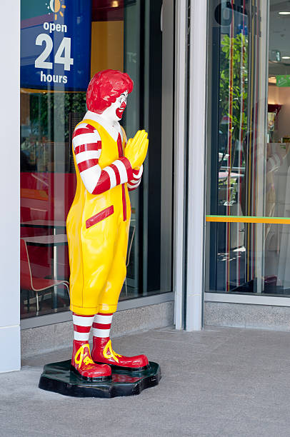 ドナルド・マクドナルドのストックフォト
