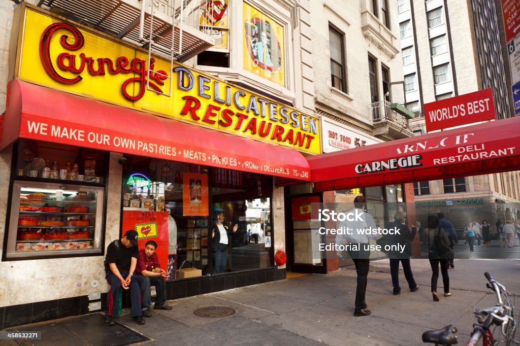 Delicatessen Carnegie de la ciudad de Nueva York - Foto de stock de Tienda delicatessen libre de derechos