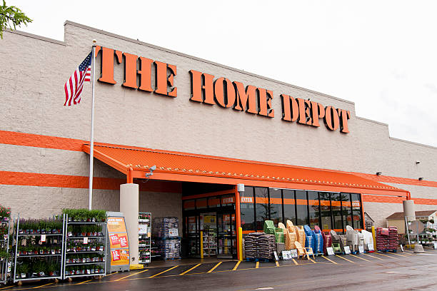 The Home Depot Store stock photo