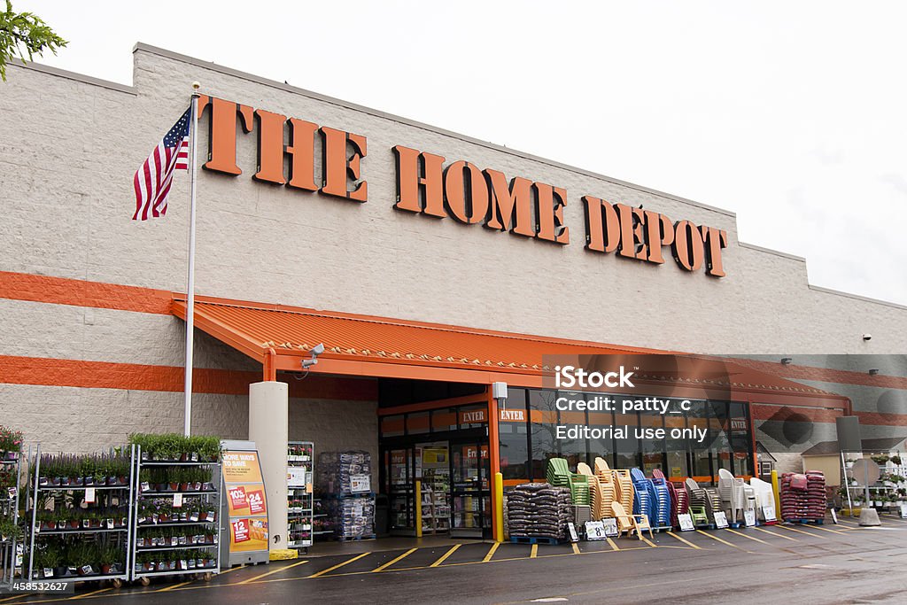 Loja casa Depot] - Royalty-free The Home Depot Foto de stock