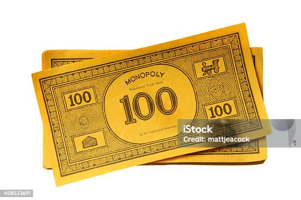Monopoly Game Money Stock Photo - Download Image Now - Monopoly, Currency, Paper Currency