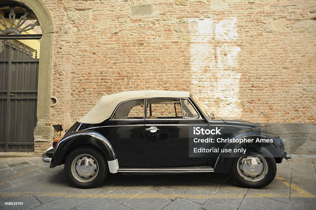 Originale maggiolone VW convertibile da Karmann - Foto stock royalty-free di 1950-1959