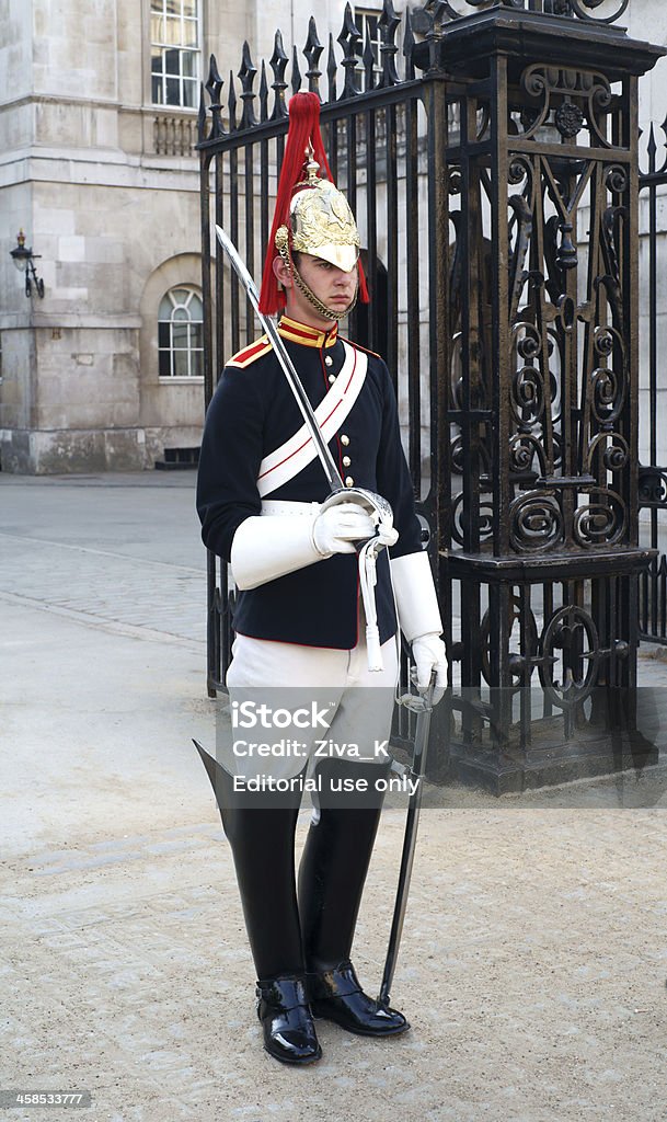 Royal guard - Lizenzfrei Berittener Wachsoldat Stock-Foto