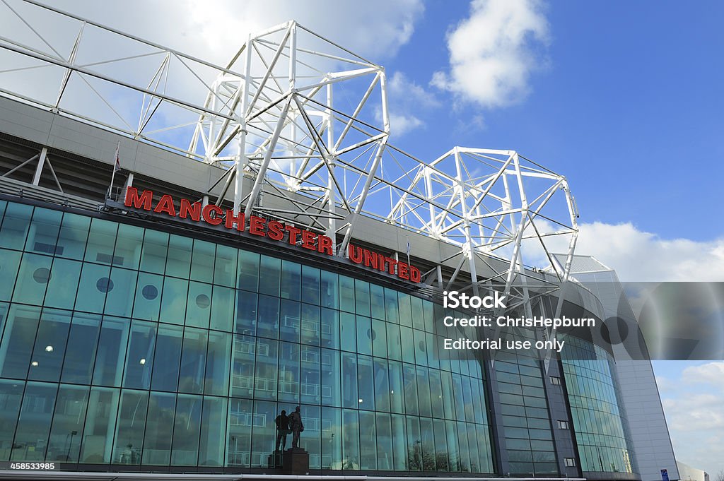 Old Trafford, Manchester United - Foto stock royalty-free di Manchester United F.C.