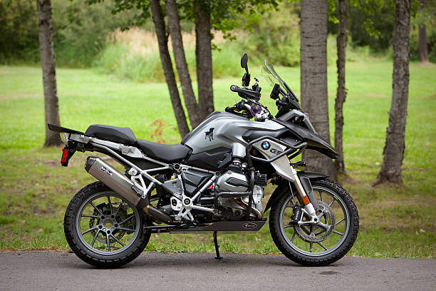 BMW Motorcycle stock photo