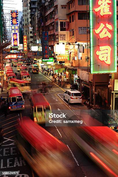 Minibus In Kowloon Hong Kong Stockfoto und mehr Bilder von Alt - Alt, Architektur, Asien