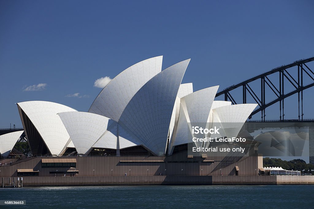 Sydney Opera House w poziomie - Zbiór zdjęć royalty-free (Australia)