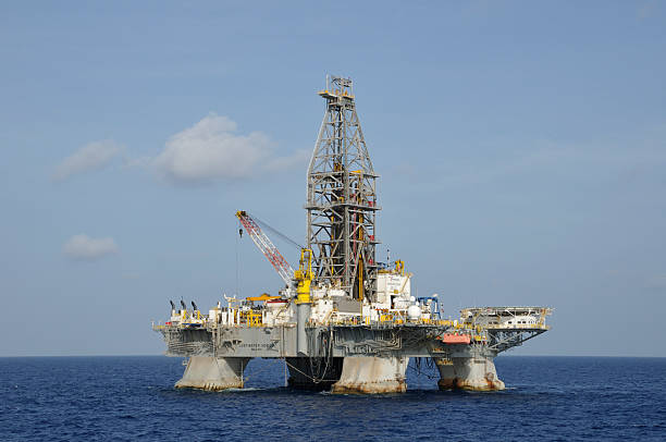 The Deepwater Horizon stock photo