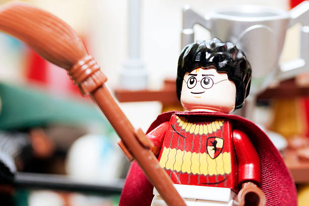 harry potter minifigure stock photo