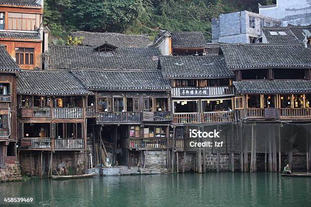 펑황 봉 Fenghuang 앤시언트 마을 China 강에 대한 스톡 사진 및 기타 이미지 - 강, 건물 외관, 건축