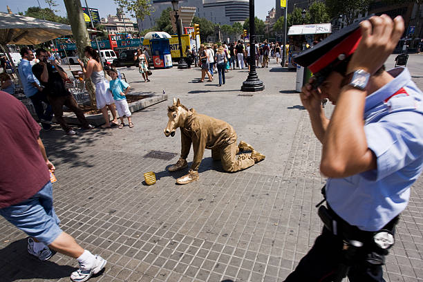 Catalonia, Spain - July 10, 2008: Fake \