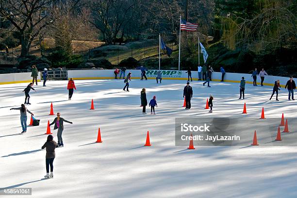 Eislaufbahn Im Central Park Wollmaneisbahn New York City Stockfoto und mehr Bilder von Central Park - Manhattan