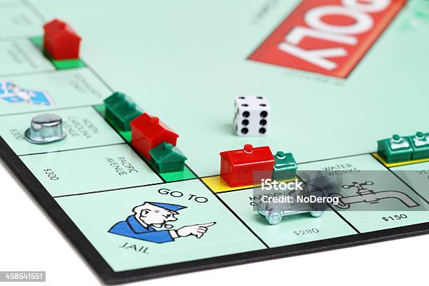 Monopoly Zum Gefängnis Stockfoto und mehr Bilder von Monopoly - Brettspiel - Monopoly - Brettspiel, Freizeitspiel, Gefängnis