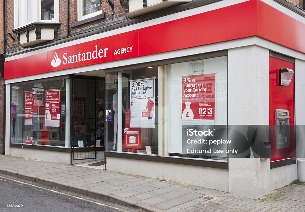 Santander - Foto de stock de Banco Santander royalty-free
