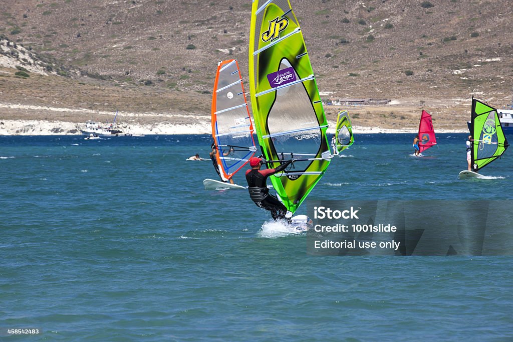 Windsurfen - Lizenzfrei Aktivitäten und Sport Stock-Foto