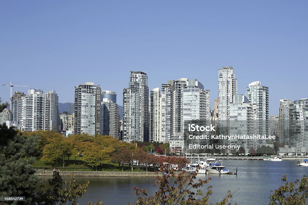 Vancouver da ilha de Granville e Yaletown em LC1242 Norte - Royalty-free Ao Ar Livre Foto de stock