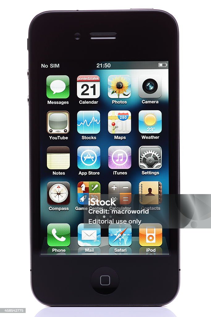 iPhone 4. generation - Lizenzfrei 3G Stock-Foto