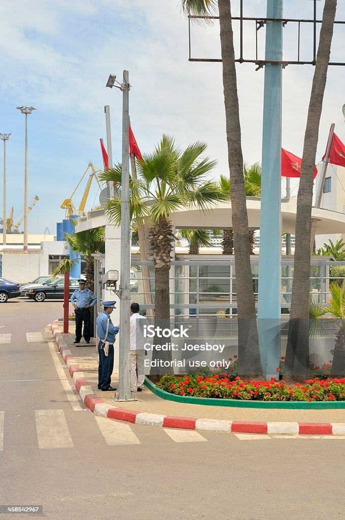 Port de Casablanca contrôle de sécurité - Photo de Adulte libre de droits
