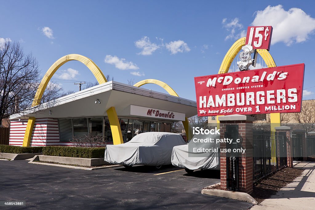 Oryginalne McDonald's Franchise - Zbiór zdjęć royalty-free (McDonald's)