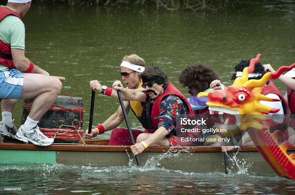 Abingdon annuale del Dragon Boat evento - Foto stock royalty-free di Abingdon