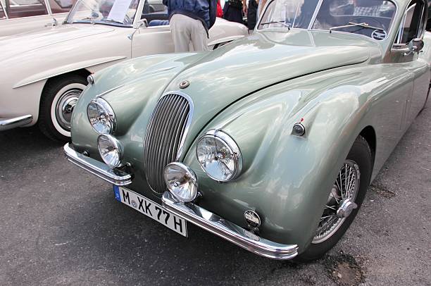 oldtimer jaguar xk - flugel zdjęcia i obrazy z banku zdjęć